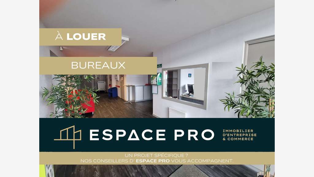 A louer bureaux 310m² au Sud Est de Caen