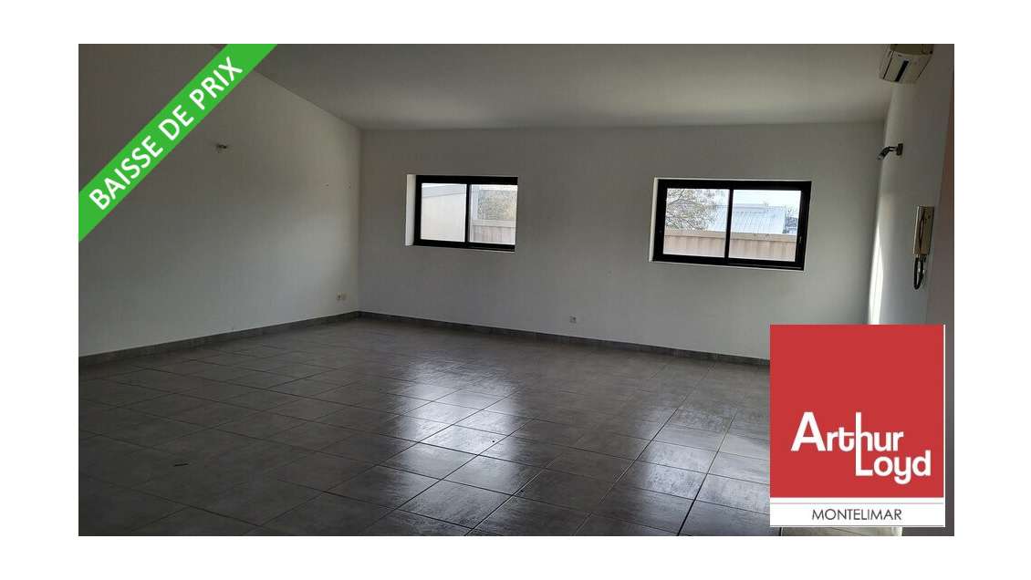 Bureaux 65m² R+1 à louer à Montélimar zone Sud