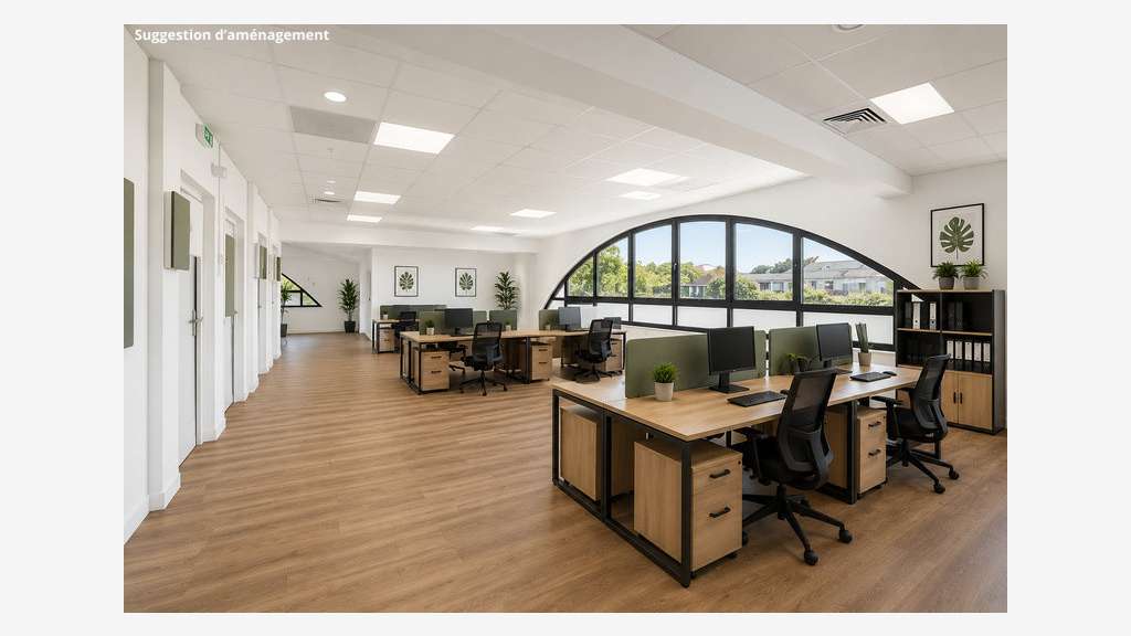 Bureaux à partir de 306m² à Montpellier Antigone