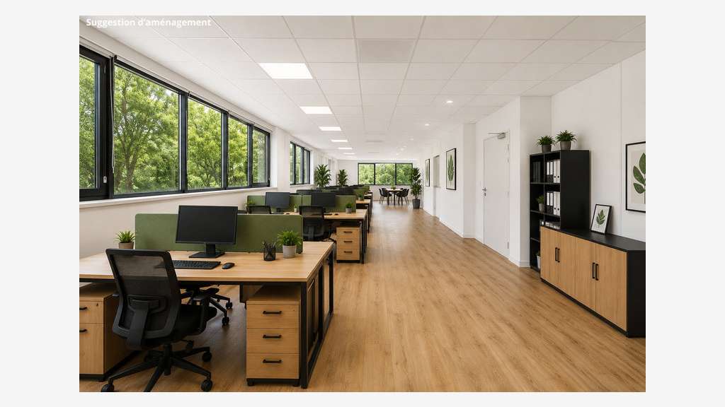 Bureaux à partir de 306m² à Montpellier Antigone