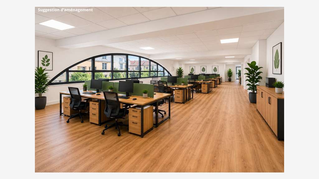 Bureaux à partir de 306m² à Montpellier Antigone