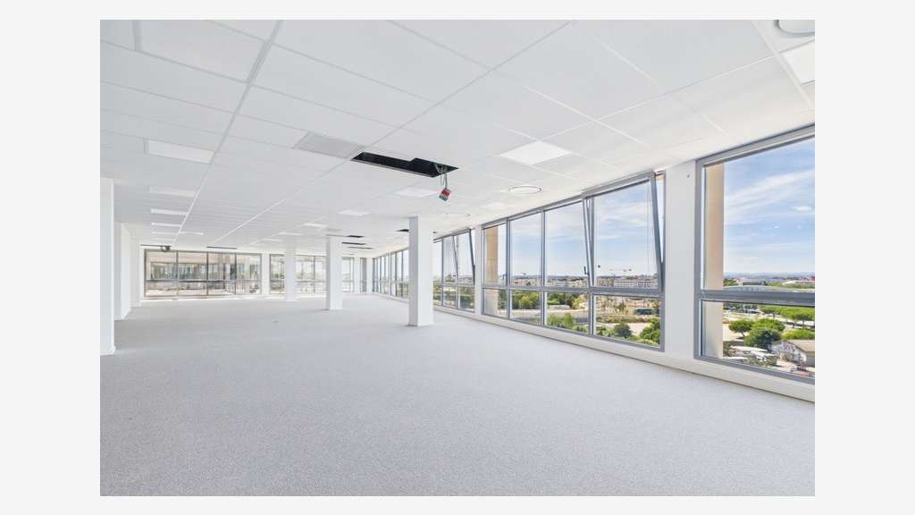 A louer bureaux 2106m² ZAC Cambacérès Montpellier