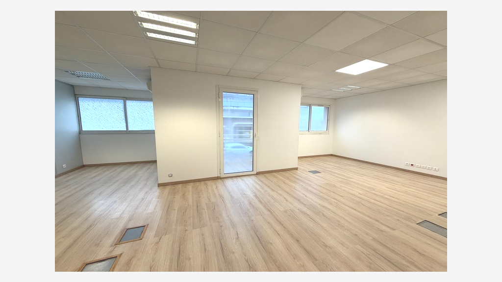 Bureaux aménagés 87m² à louer secteur Pompignane