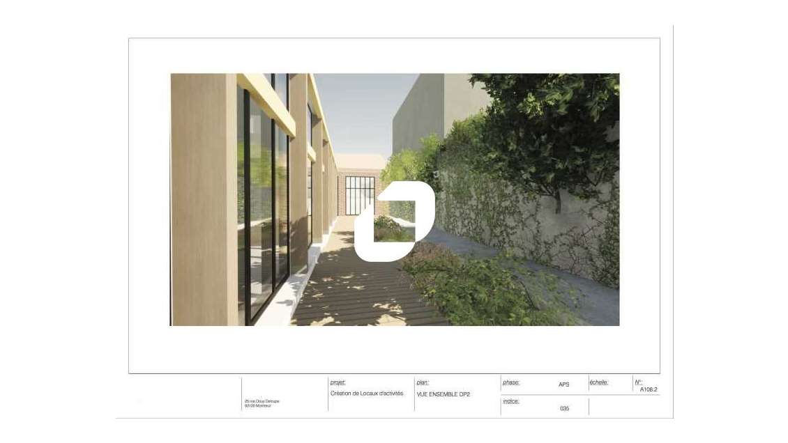 A louer Bureaux 186m² Montreuil