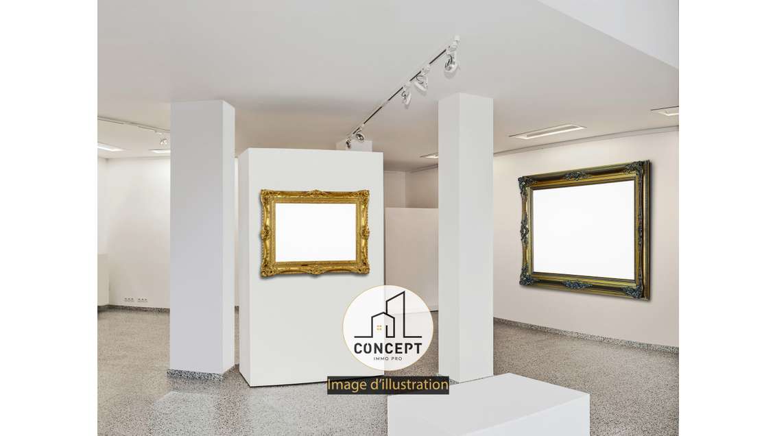 Location grand local 90m² à Morlaix centre