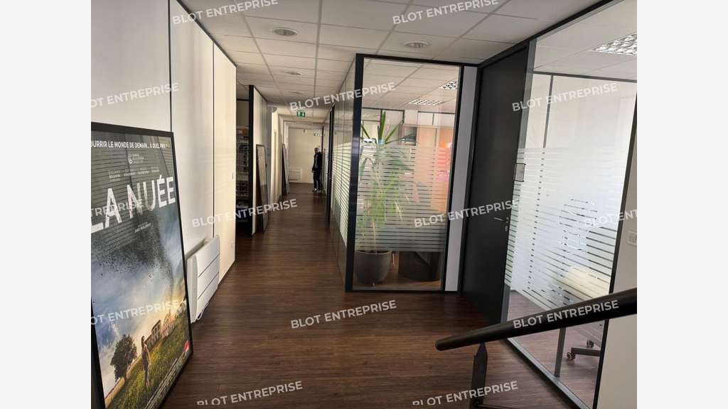 A louer bureaux 540m² à Nantes la Motte Rouge
