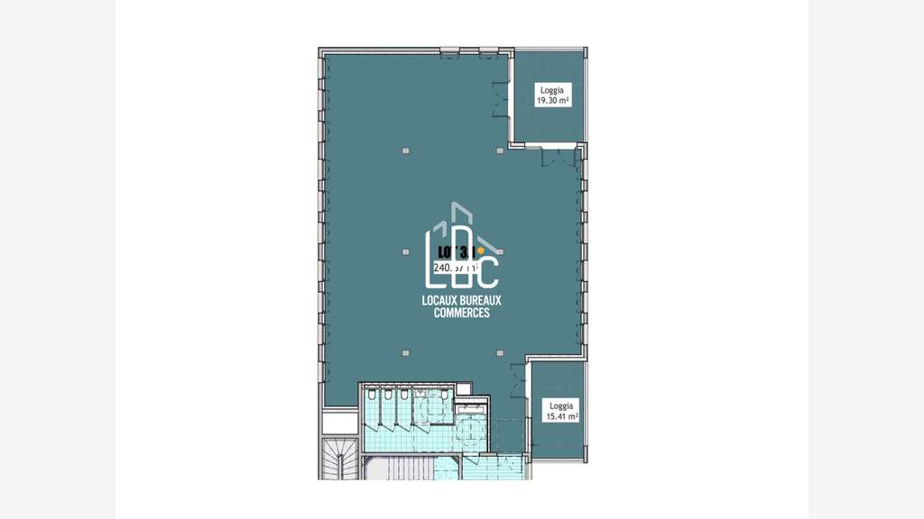 A louer bureau 275m² à Nantes Route de Vannes