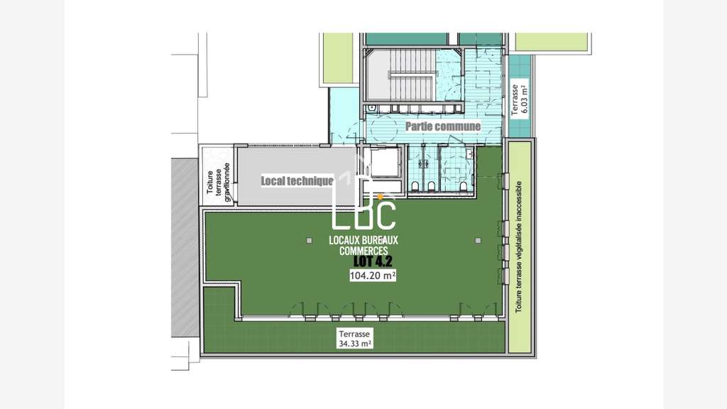A louer bureau 275m² à Nantes Route de Vannes