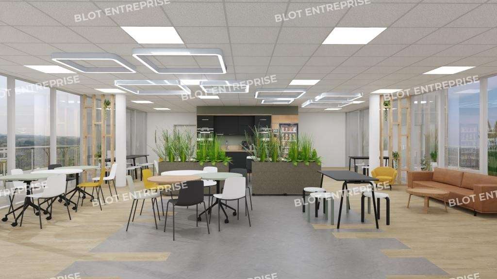 A louer bureaux 2570m² Nantes parc Chantrerie