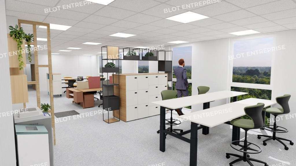 A louer bureaux 2570m² Nantes parc Chantrerie