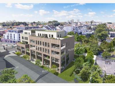 A louer bureaux 1104m² à Nantes Route de Vannes