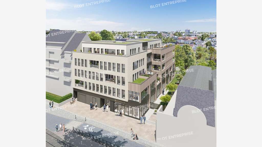 A louer bureaux 1104m² à Nantes Route de Vannes