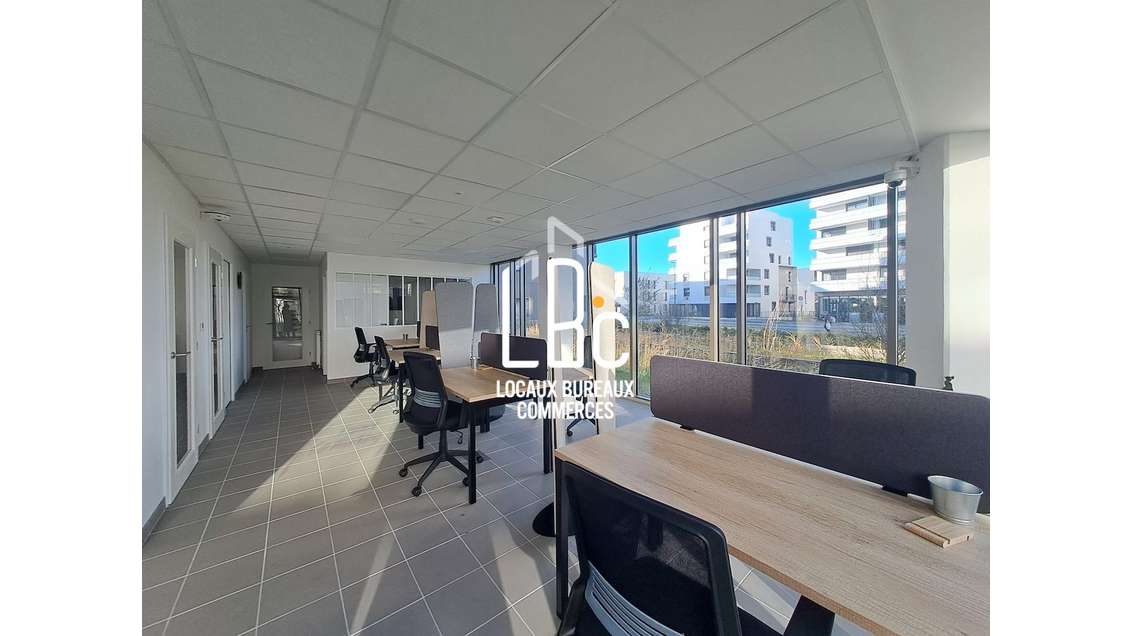 A louer bureau 65m² emplacement stratégique Nantes