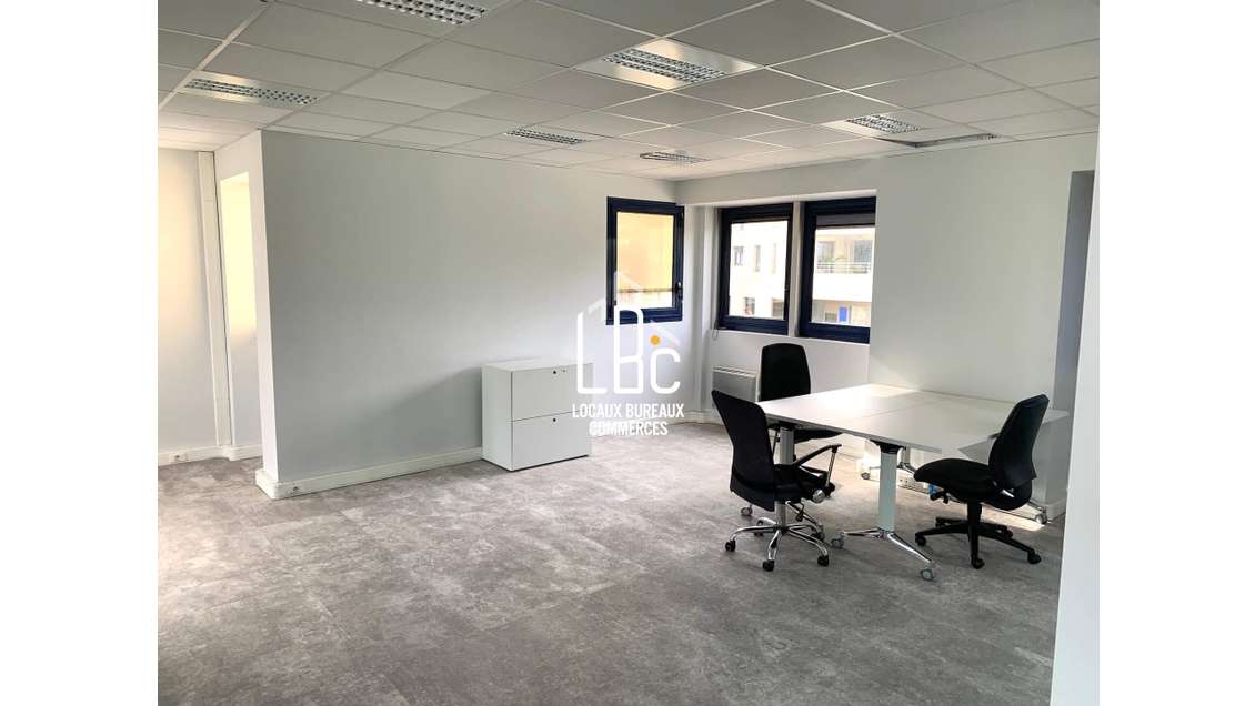 Plateau de bureaux 118m² à louer Nantes Éraudière