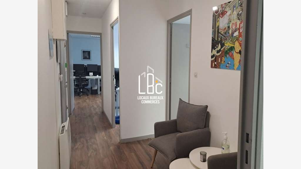 Plateau de bureaux à louer 80m² à Nantes centre