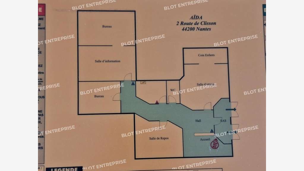 A louer bureaux 116m² empl stratégique à Nantes