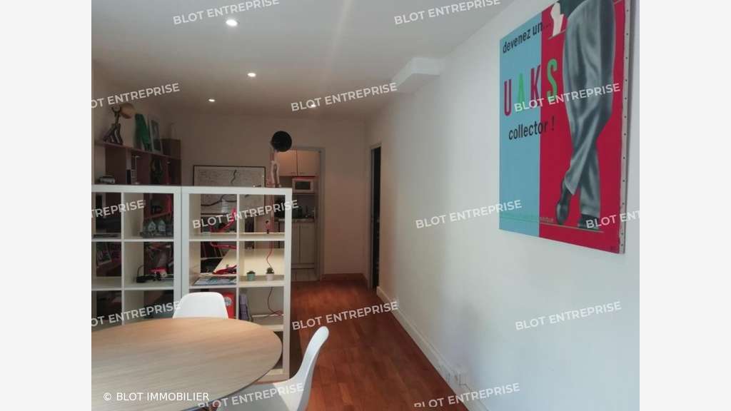 Location plateau de bureaux 81m² RDC Nantes centre