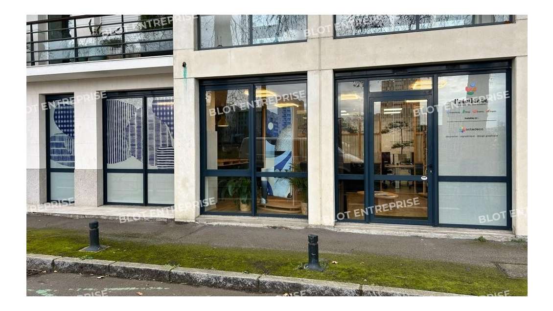 A louer bureaux 74m² en pied d'immeuble à Nantes