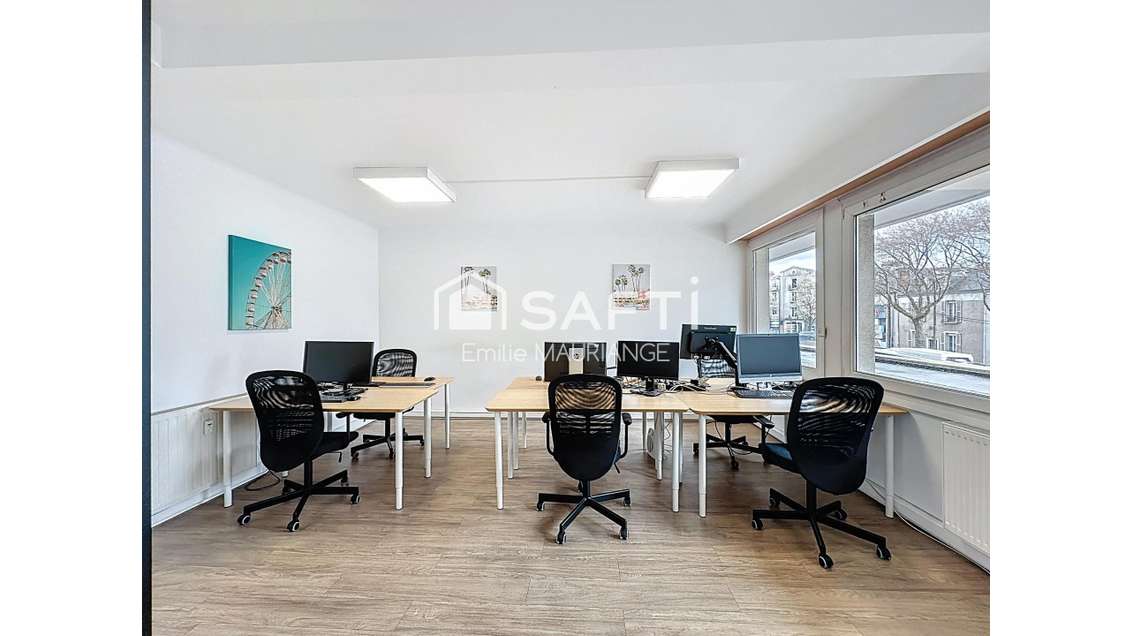 A louer bureaux rond point de Rennes à Nantes