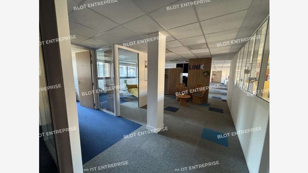 A louer bureaux 516m² à Nantes Beaulieu