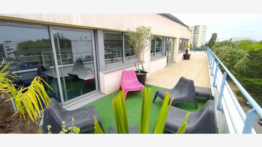 A louer bureaux 90m² Nantes porte de St-Herblain