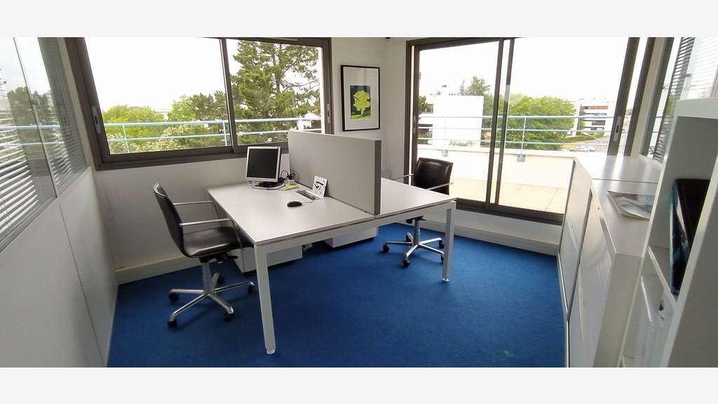 A louer bureaux 90m² Nantes porte de St-Herblain
