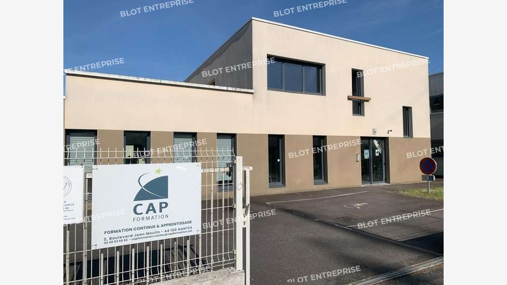 A louer bureaux 461m² à Nantes Bas Chantenay