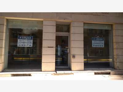 A louer local 126m² PMR à Narbonne bd Gambetta