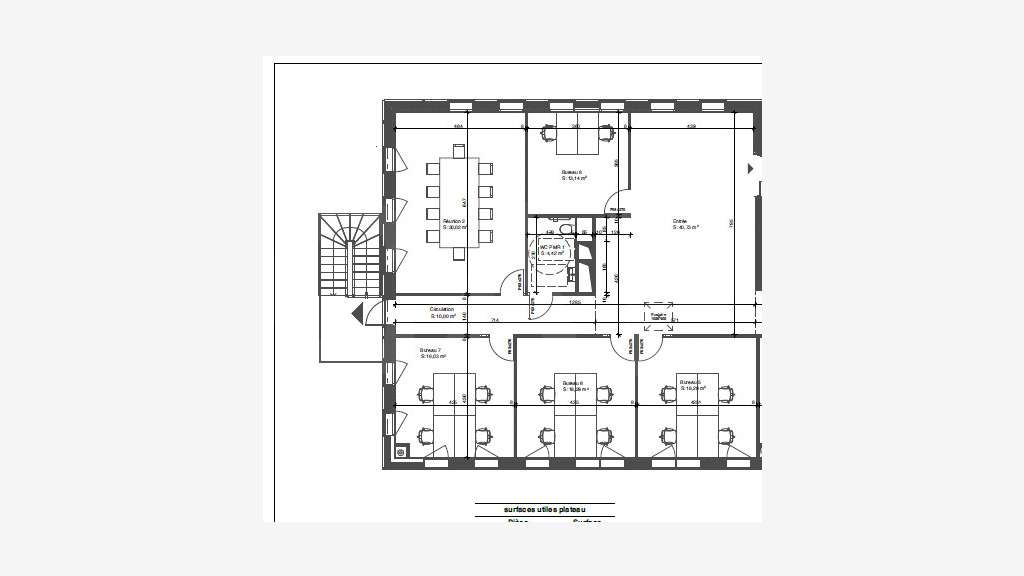 A louer bureau neuf170m² R+3 zone tertiaire Bruz