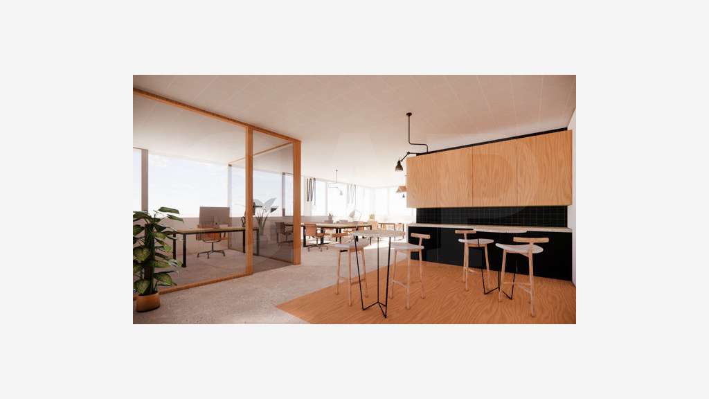 A louer bureaux neufs 236m² ERP5 à Rennes