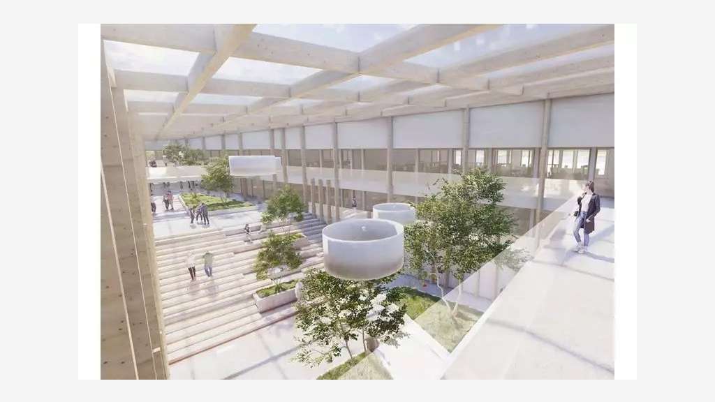 A louer bureaux 7000m² neuf au nord de Rouen