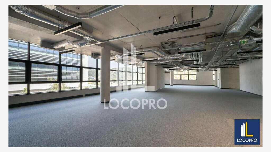 A louer bureaux neufs 943m² à Nice Saint Isidore