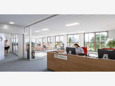 Bureaux neufs 3675m² à louer à Montpellier 
