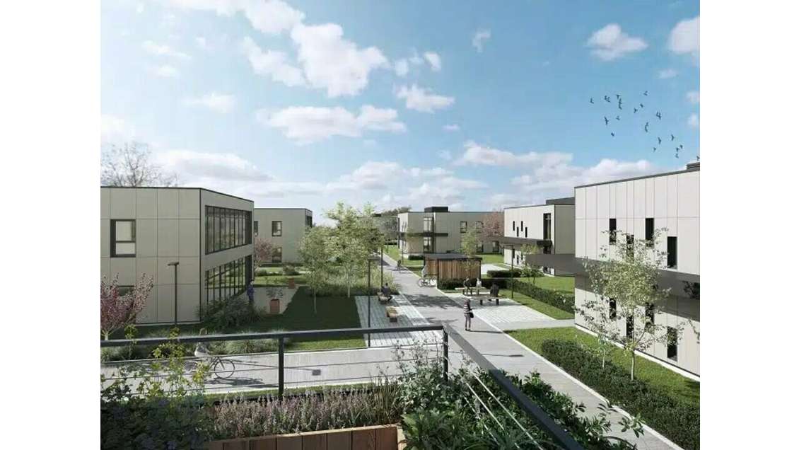 A louer bureaux neufs 5975m² à Sainte-Savine