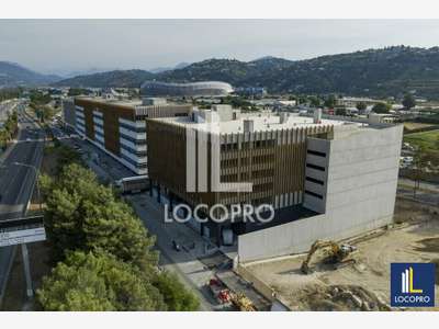 Bureaux neufs 562m² R+5 à louer à Nice Éco Vallée 