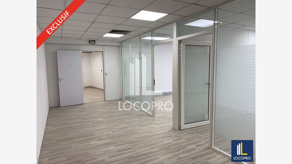 Location bureaux 140 m² R+4 à Nice Arénas