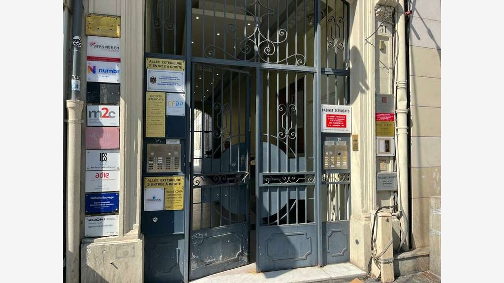 Location bureaux 156m² RDC à Nice Jean Médecin