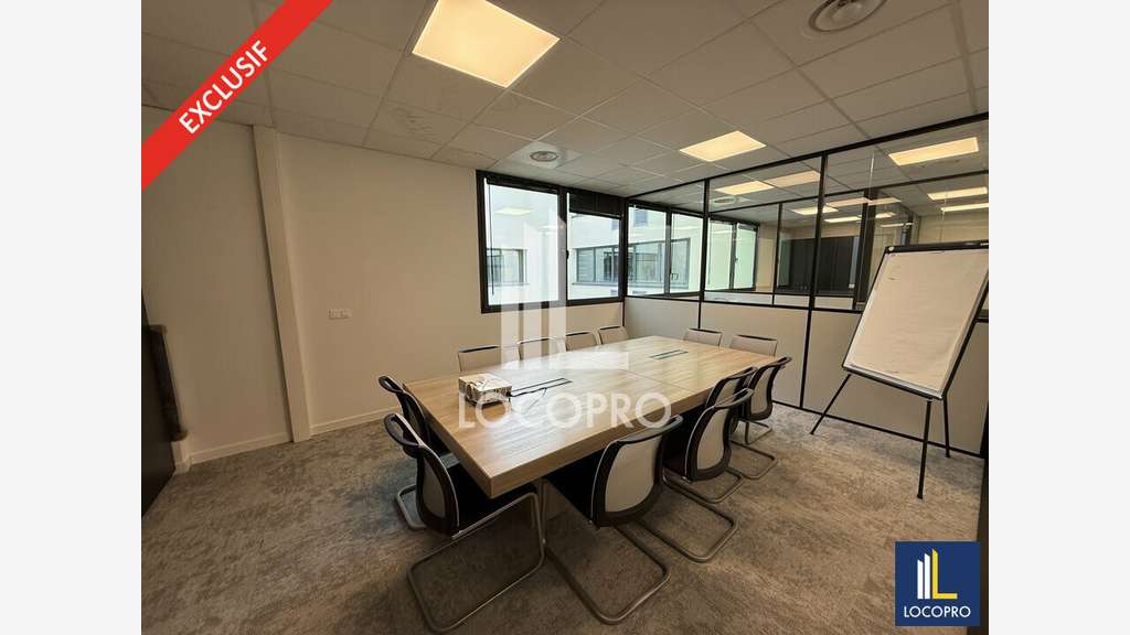 A louer bureaux 108m² secteur Arénas Nice