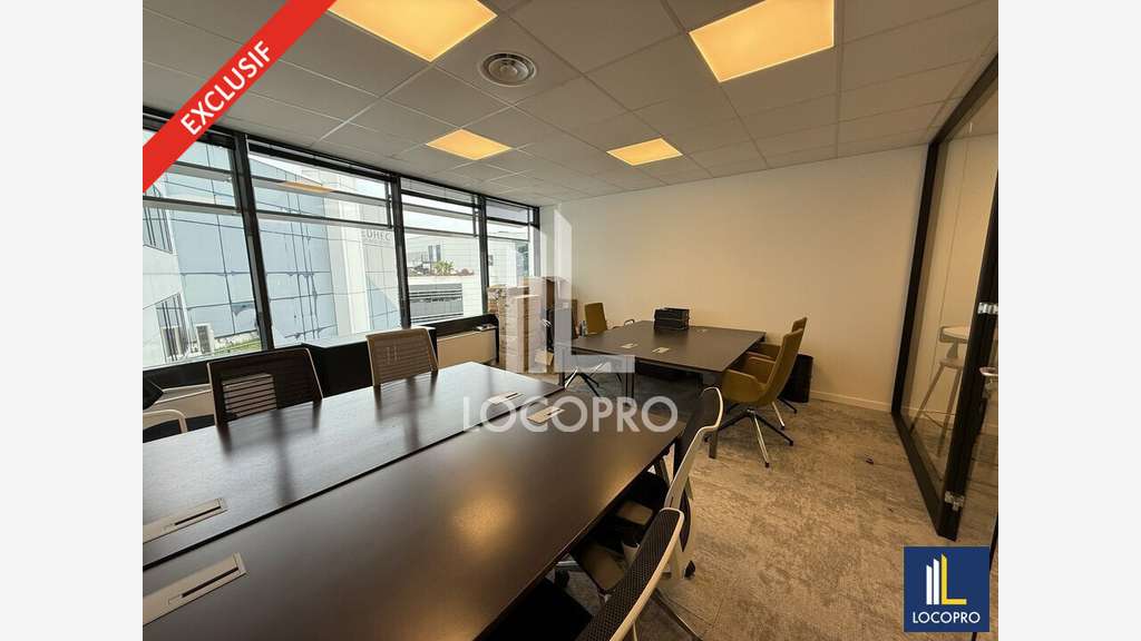 A louer bureaux 108m² secteur Arénas Nice