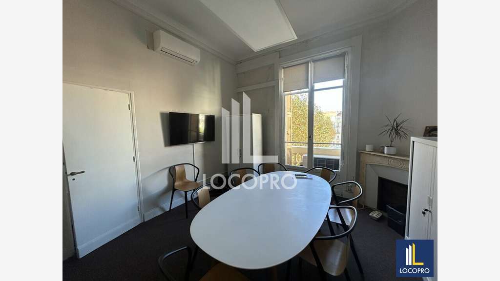 A louer plateau de bureaux 205m² Carré d'Or à Nice