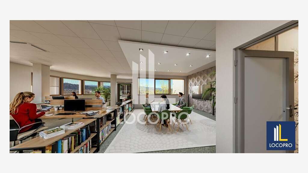 Loue bureaux de 843m² divisibles en BEFA à Nice