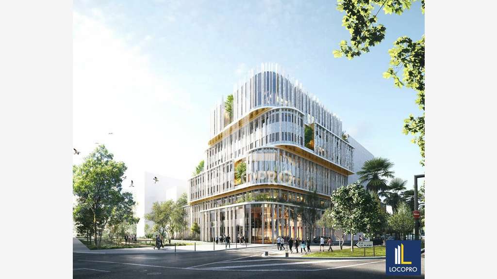 A louer 374.4m² de bureaux modulables BEFA à Nice