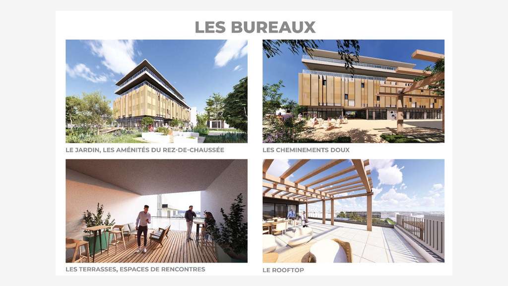 Bâtiment de bureaux à louer sur Nîmes Ouest