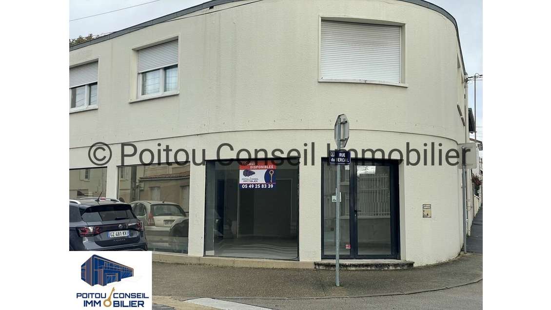 Cellule de bureaux 85m² à louer à Niort La Brèche
