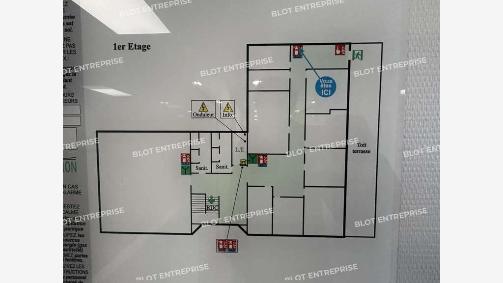 A louer bureaux de 142m² forum d'Orvault