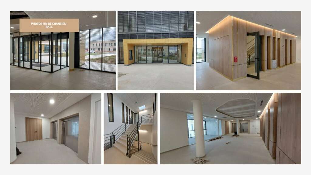 Bureaux neufs à partir de 174m² à louer à Genas