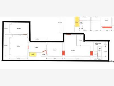 Bureaux 85m² à louer Paris 11ème rue A. Barbier