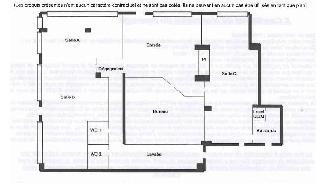 Location boutique bureau local 215m² à Paris 11e