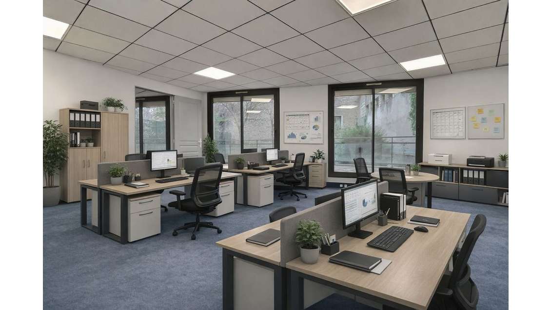 Location bureaux 260m² en duplex à Paris 13e