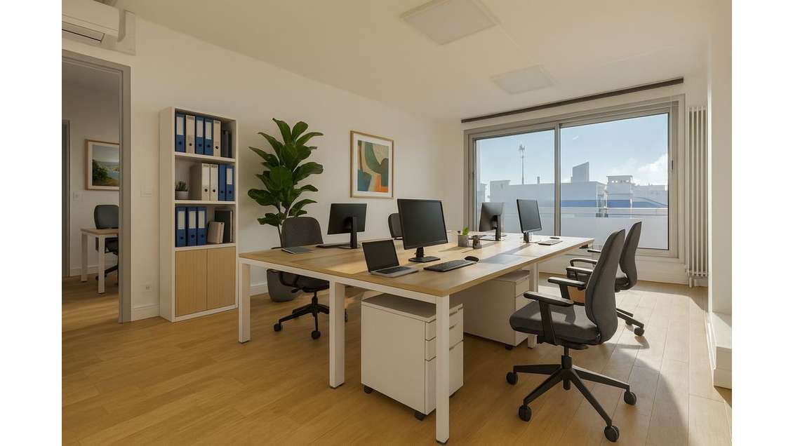 Location bureaux lumineux de 106m² à Paris 75013